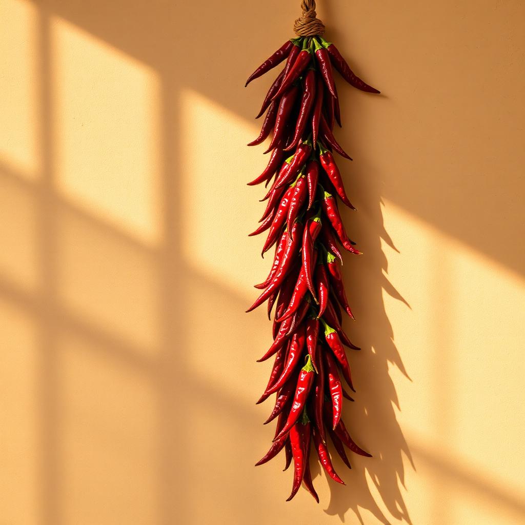 Treccia di peperoncino piccante